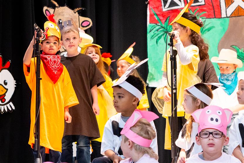 Students perform in musicals